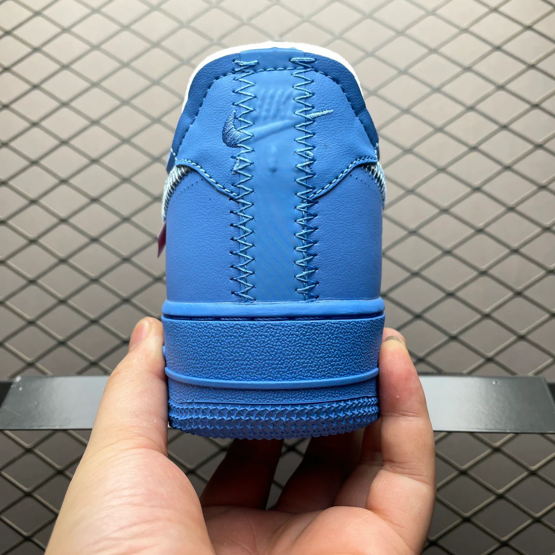 AF1 X OW MCA University Blue - Image 3