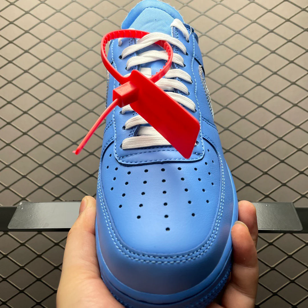 AF1 X OW MCA University Blue - Image 9