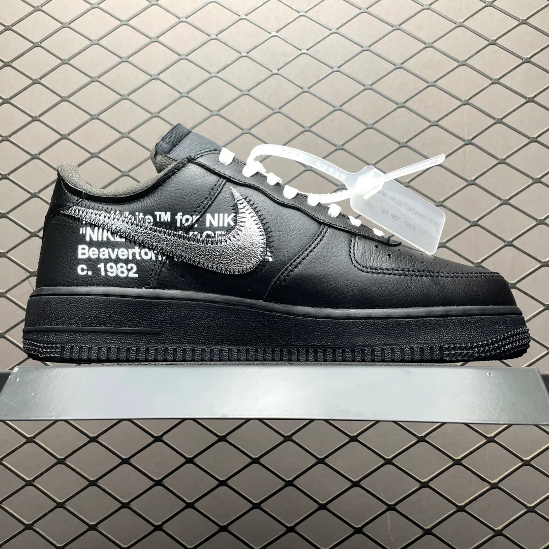 AF1 X OW MoMa Black - Image 4