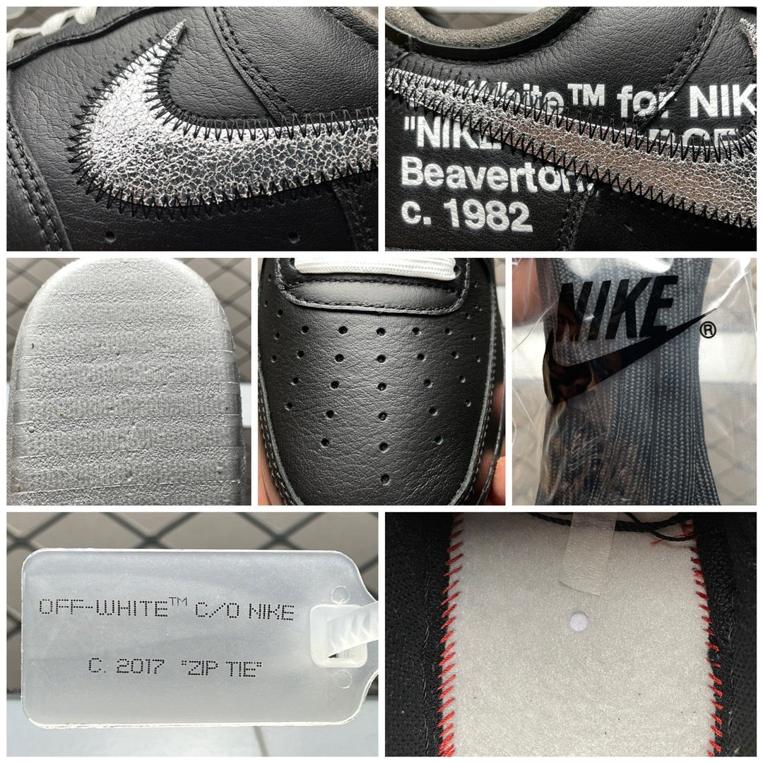 AF1 X OW MoMa Black - Image 9