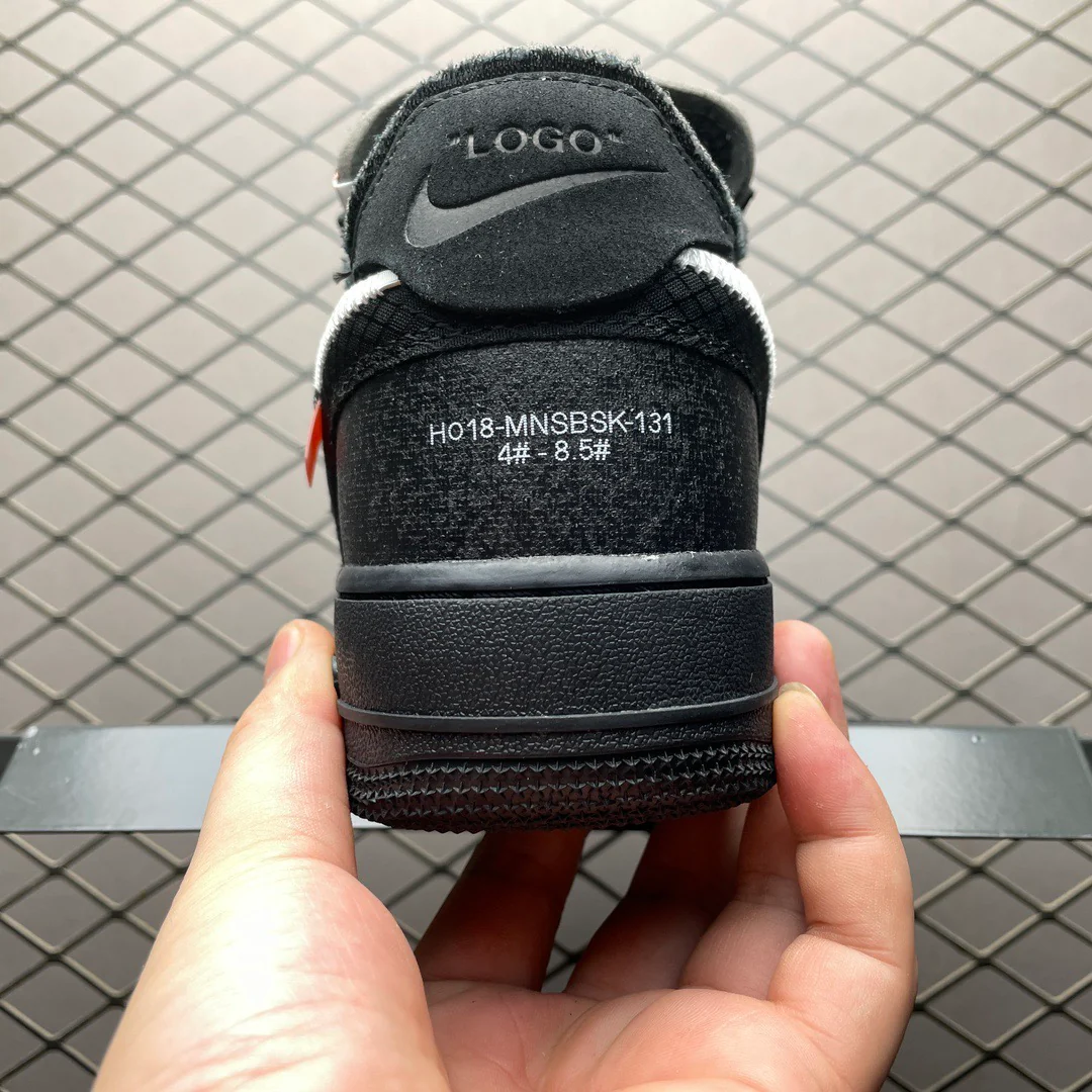 AF1 X OW "THE TEN" Black - Image 3
