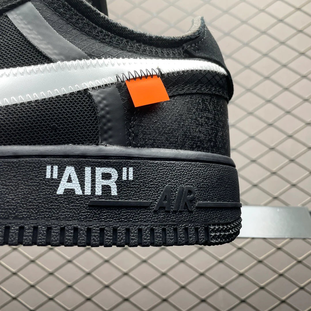 AF1 X OW "THE TEN" Black - Image 5