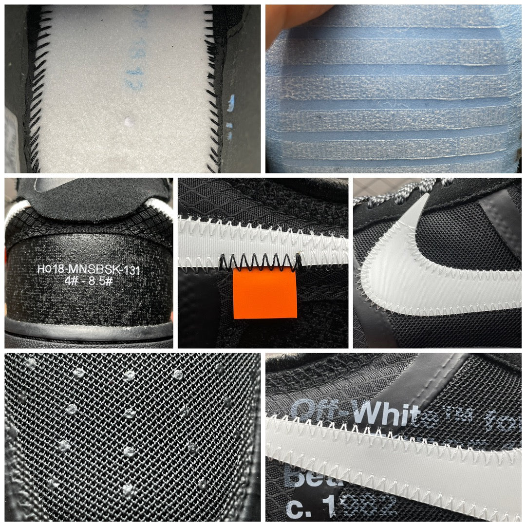 AF1 X OW "THE TEN" Black - Image 9