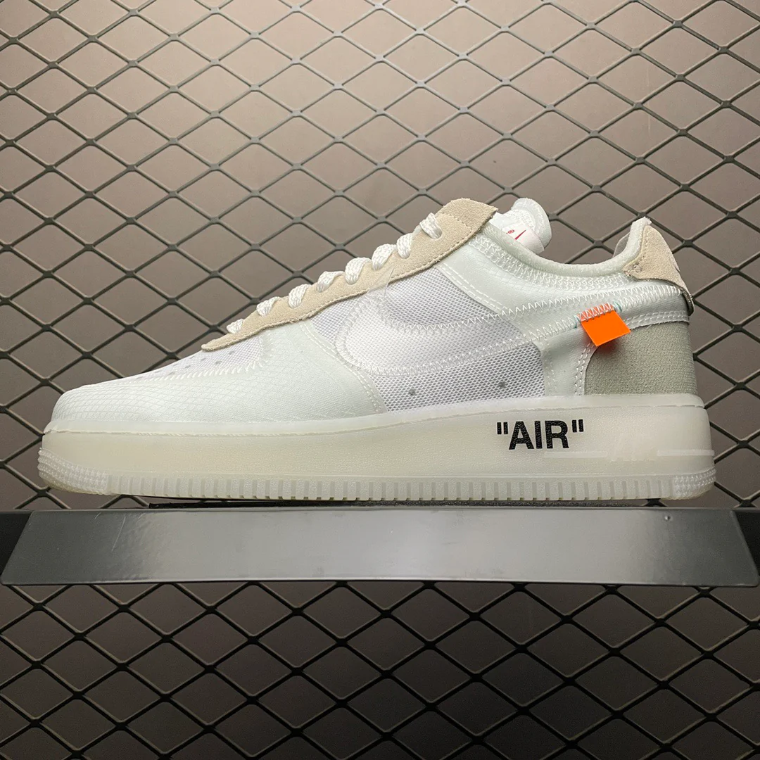 AF1 OW "THE TEN" White - Image 2