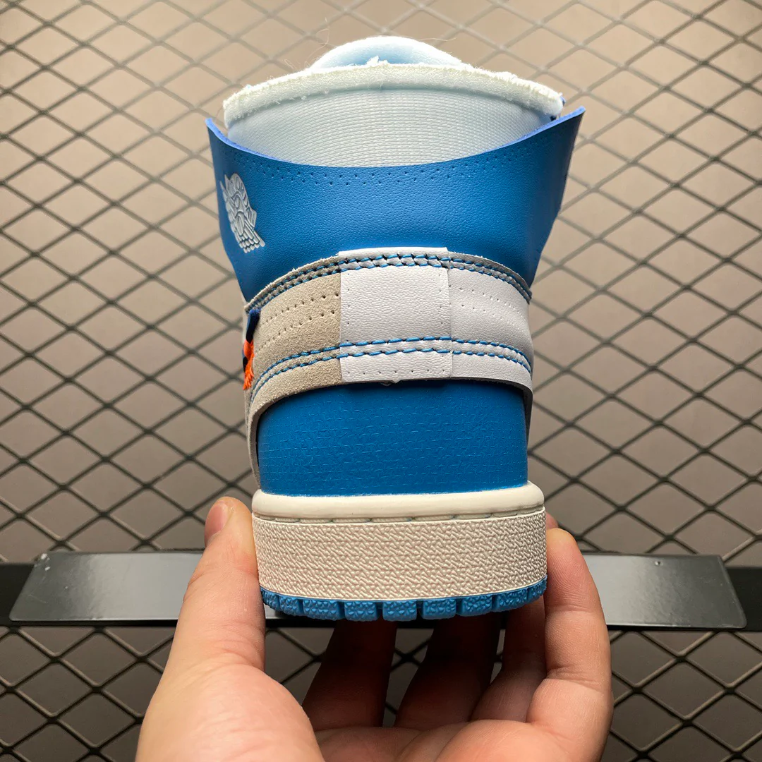 AJ1 X OW University Blue - Image 3