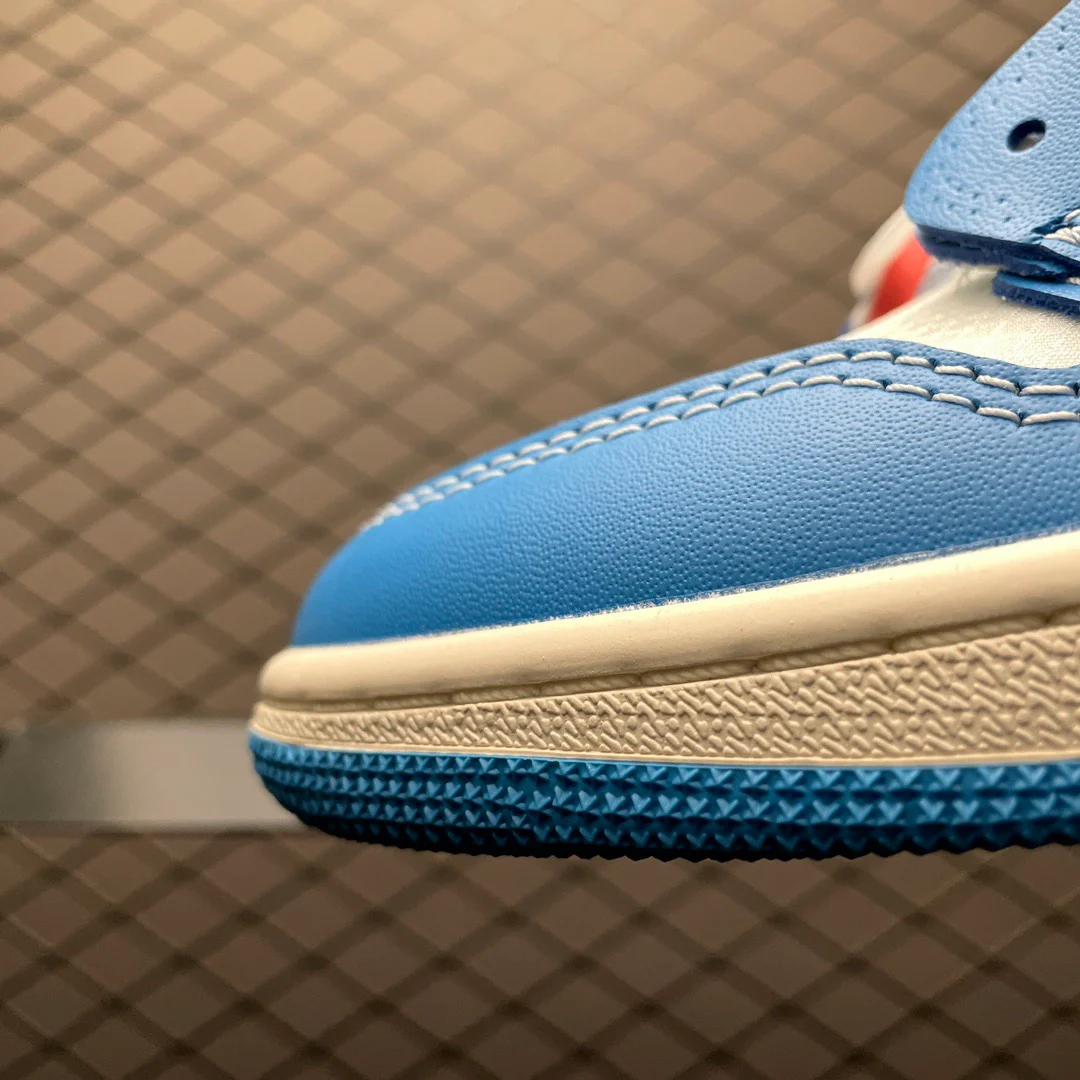 AJ1 X OW University Blue - Image 7