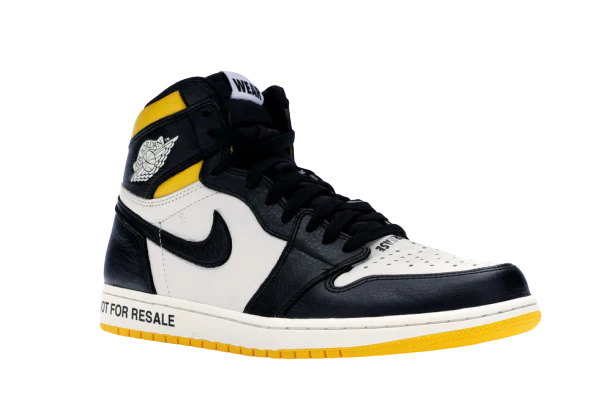 AJ1 Retro High "Not for Resale" Varsity Maize - Image 3