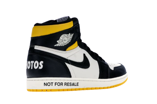 AJ1 Retro High "Not for Resale" Varsity Maize - Image 5