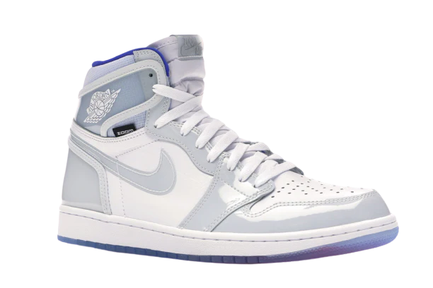 AJ1 Retro High Zoom White Racer Blue - Image 3