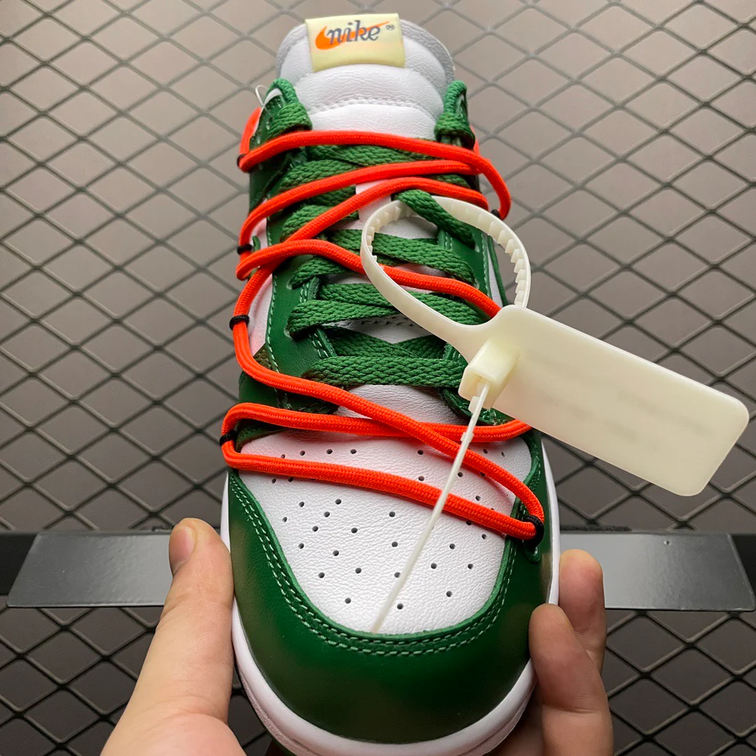 Dunk Low X OW Pine Green - Image 10