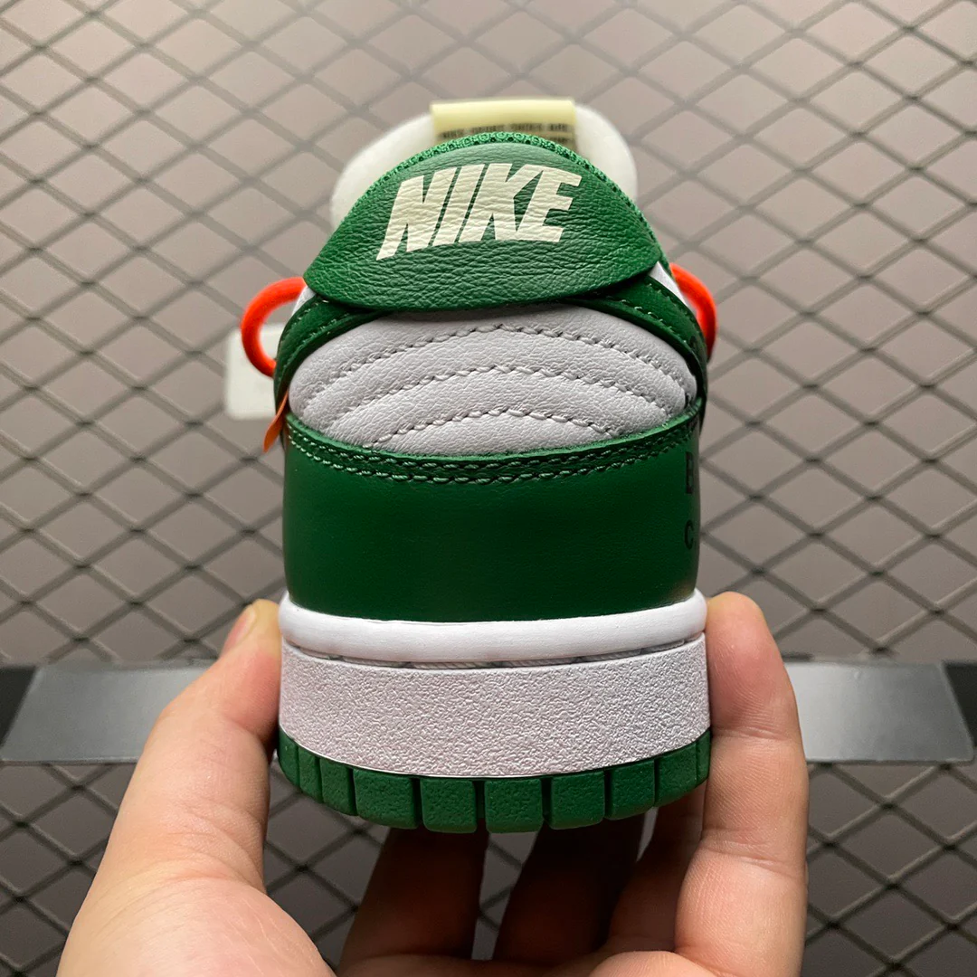 Dunk Low X OW Pine Green - Image 3