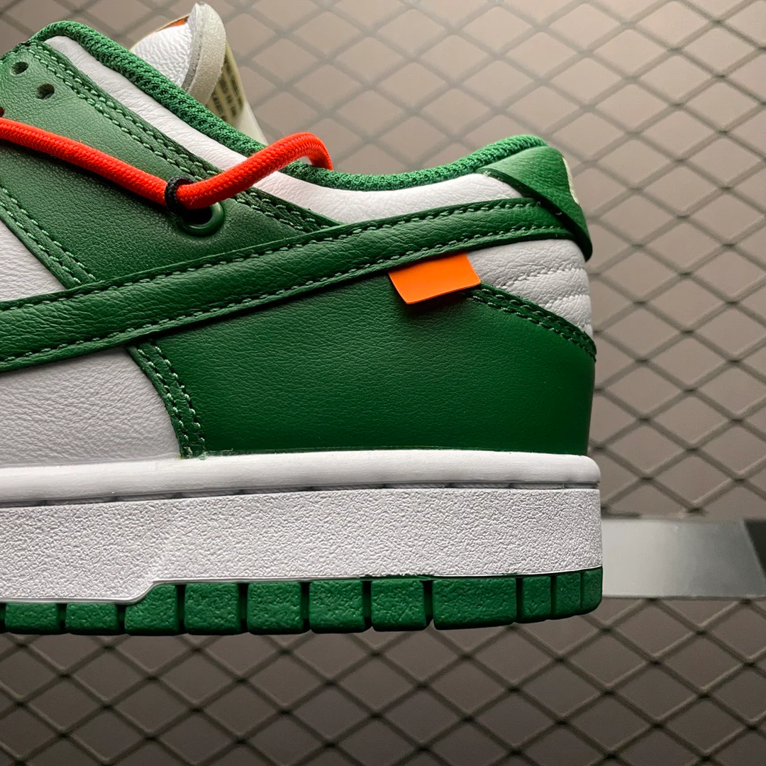 Dunk Low X OW Pine Green - Image 5