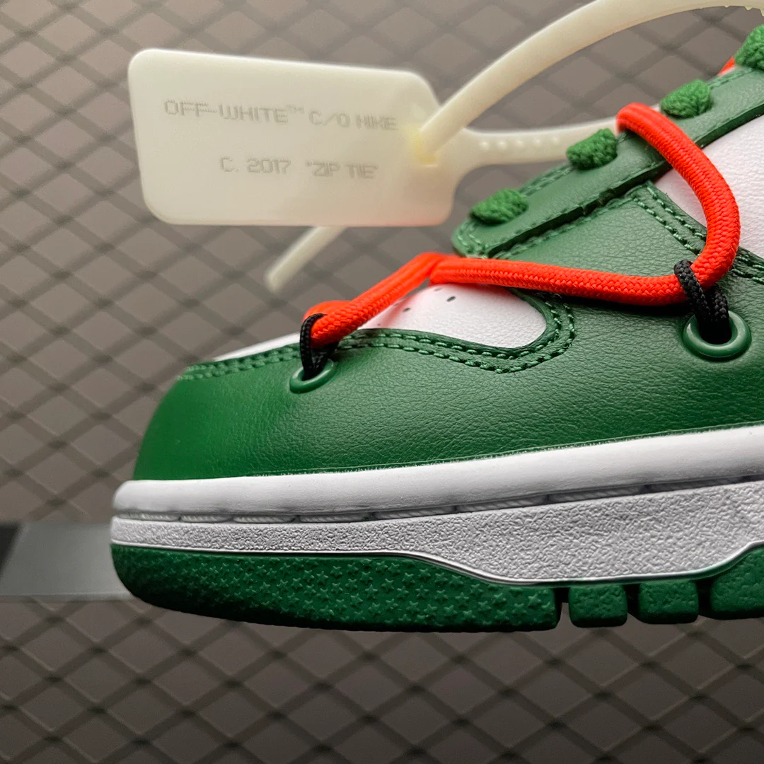 Dunk Low X OW Pine Green - Image 7