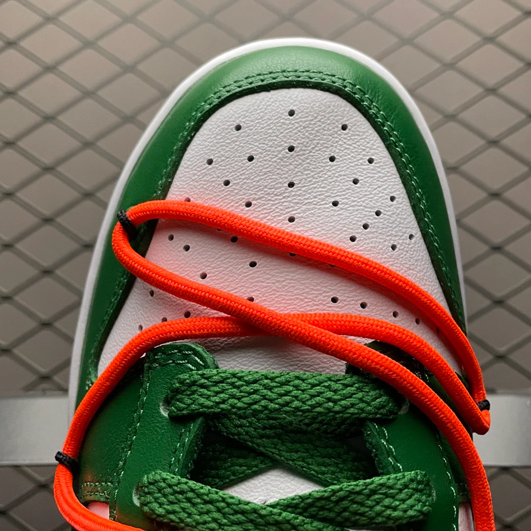 Dunk Low X OW Pine Green - Image 8
