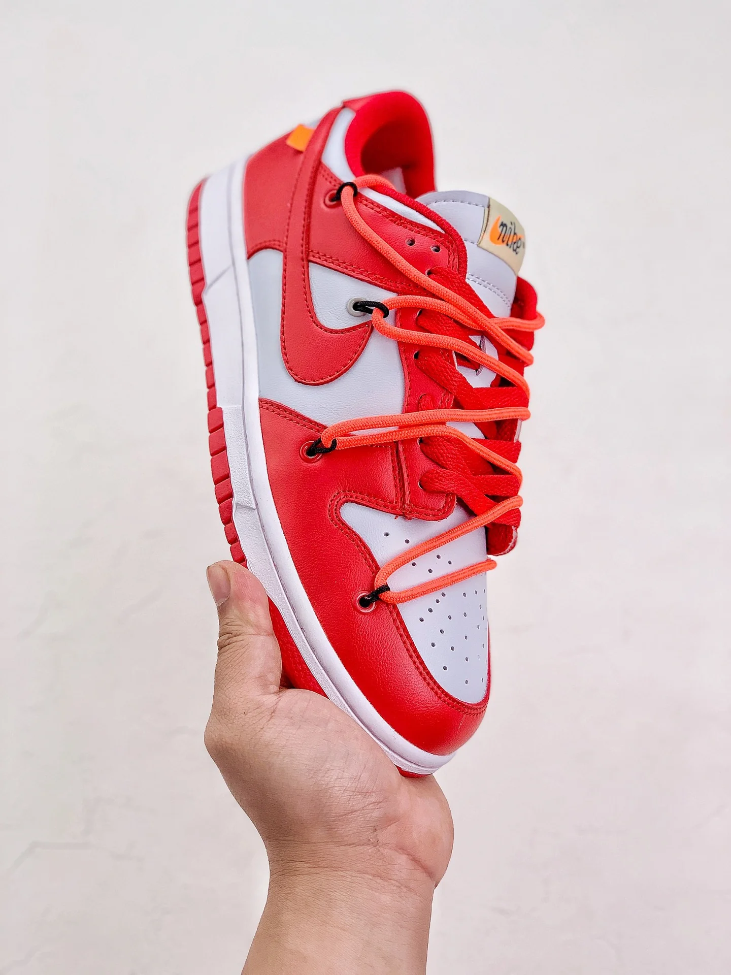 Dunk Low X OW University Red - Image 5