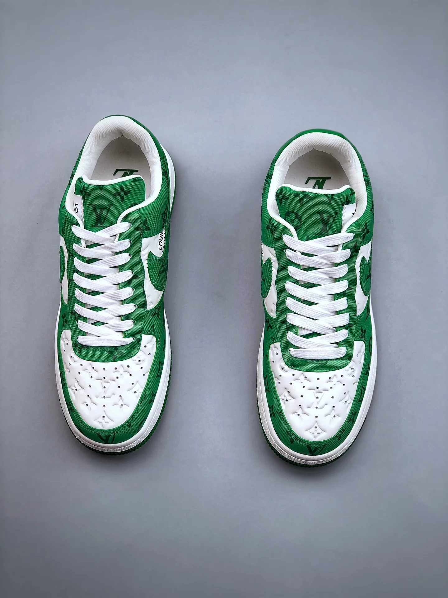 AF1 x OW by Virgil - Green Customs - Image 6