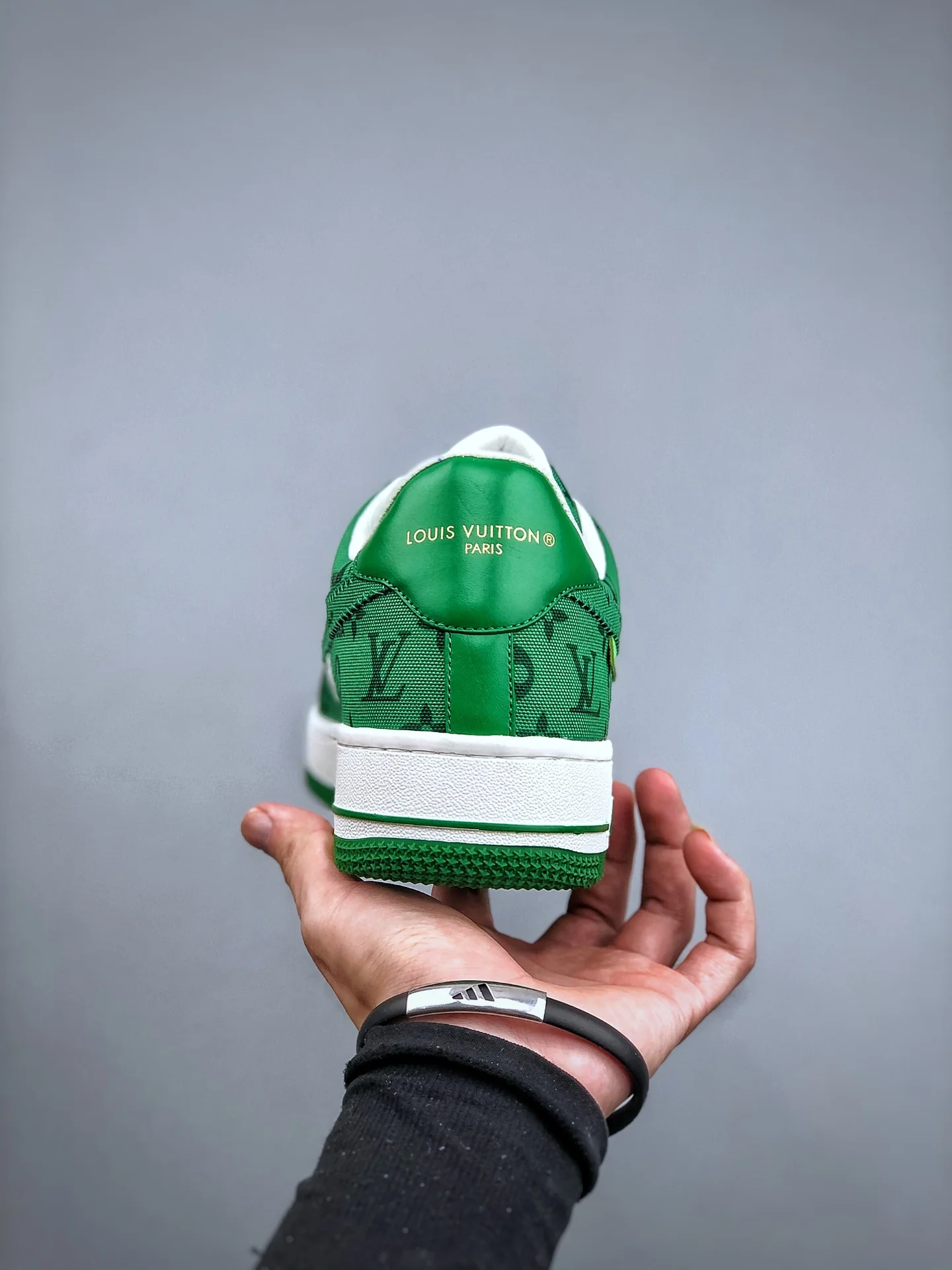 AF1 x OW by Virgil - Green Customs - Image 8