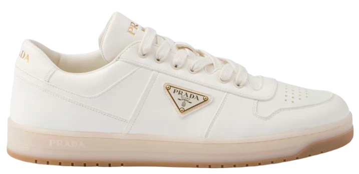 Prada Downtown Black Ivory Leather