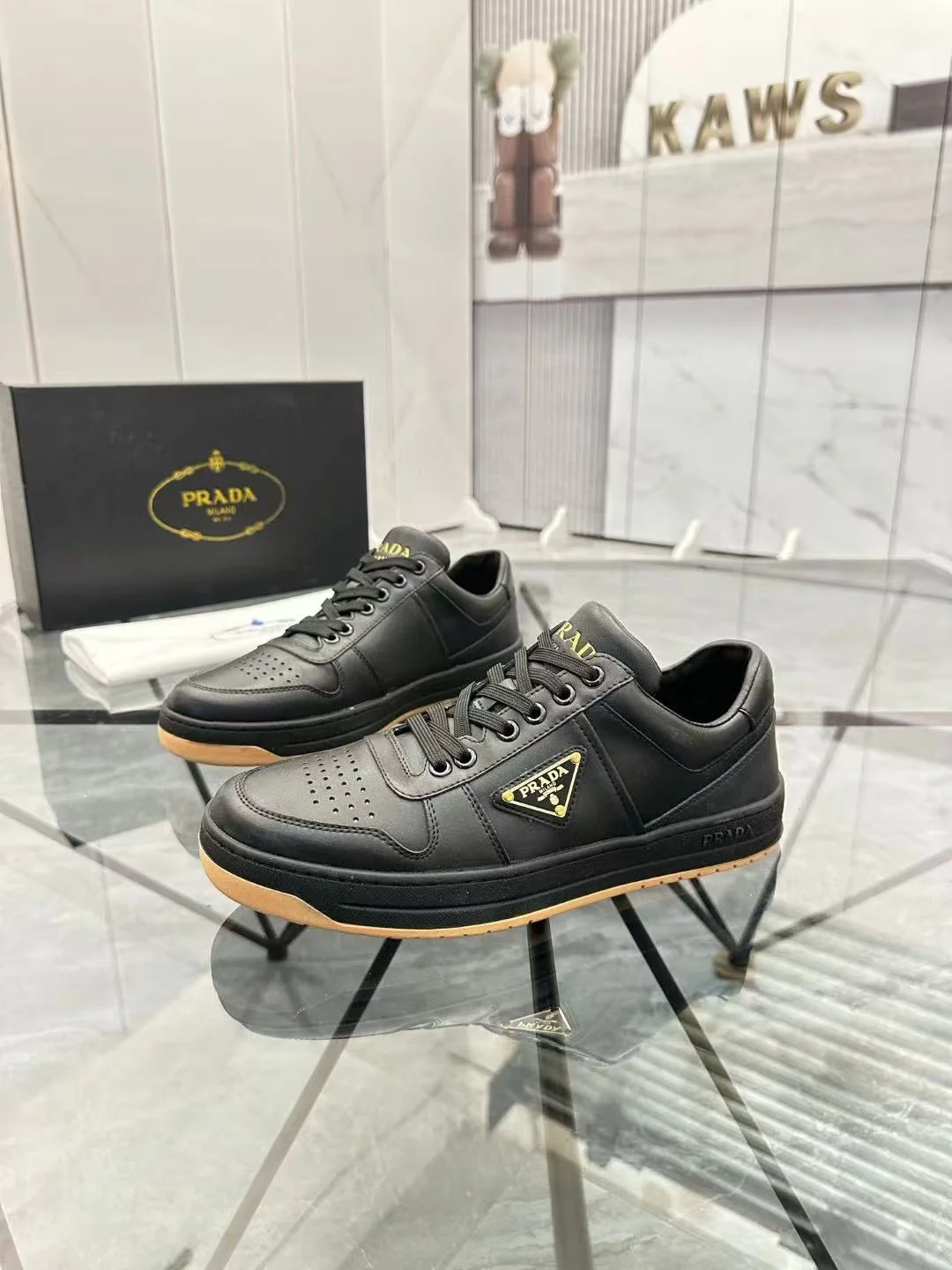 Prada Downtown Black Nappa Leather - Image 6