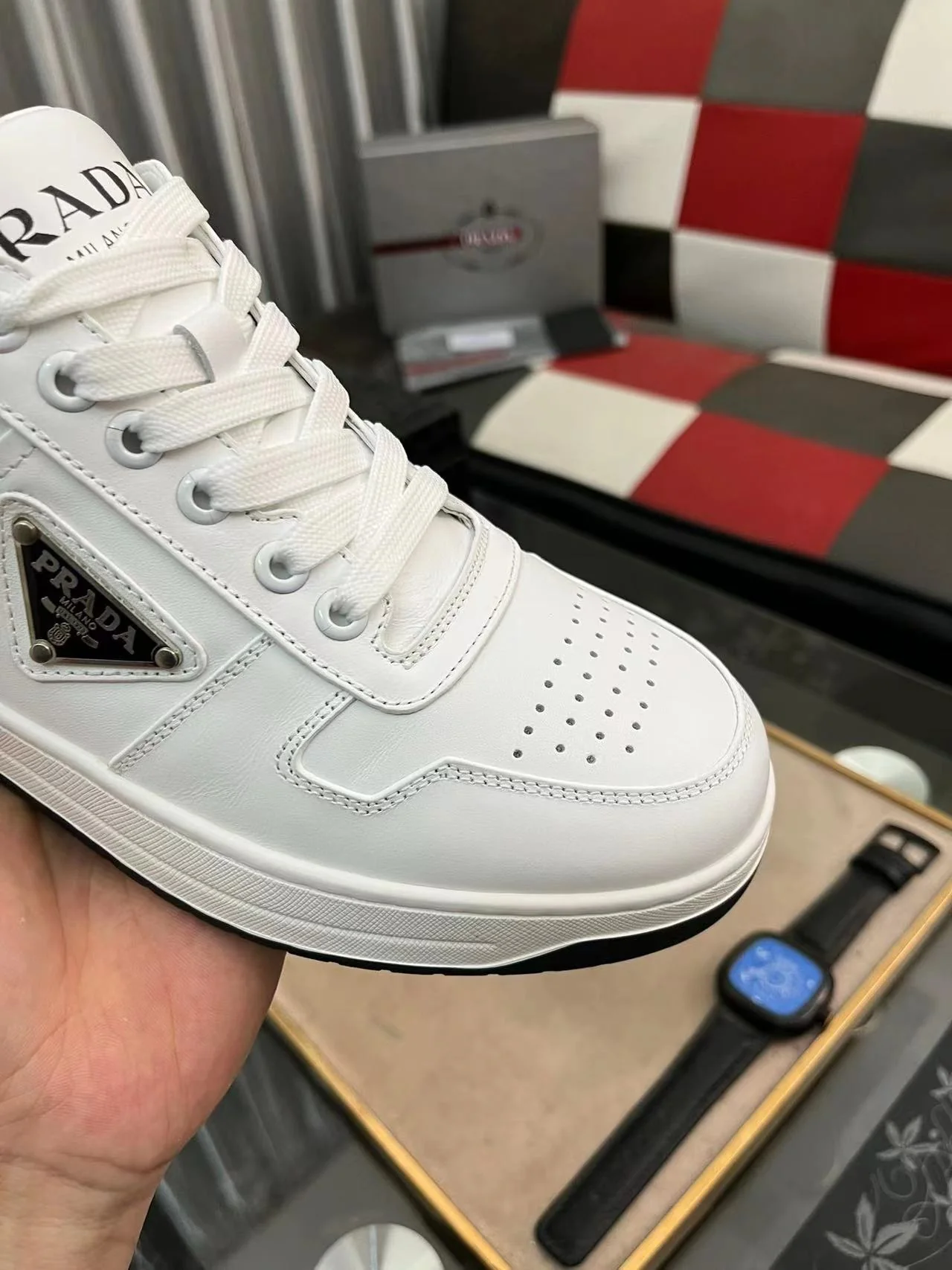 Prada Downtown White/Black - Image 6