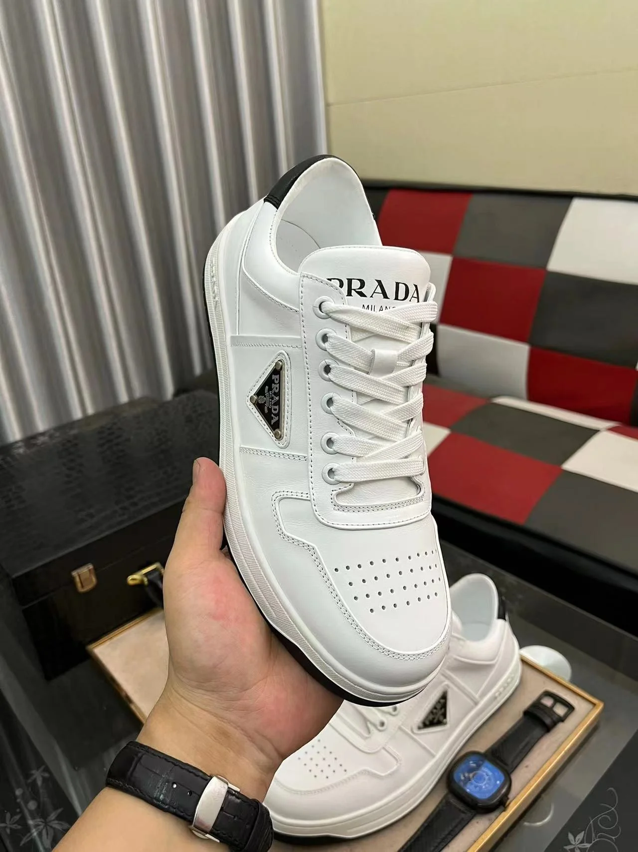 Prada Downtown White/Black - Image 8