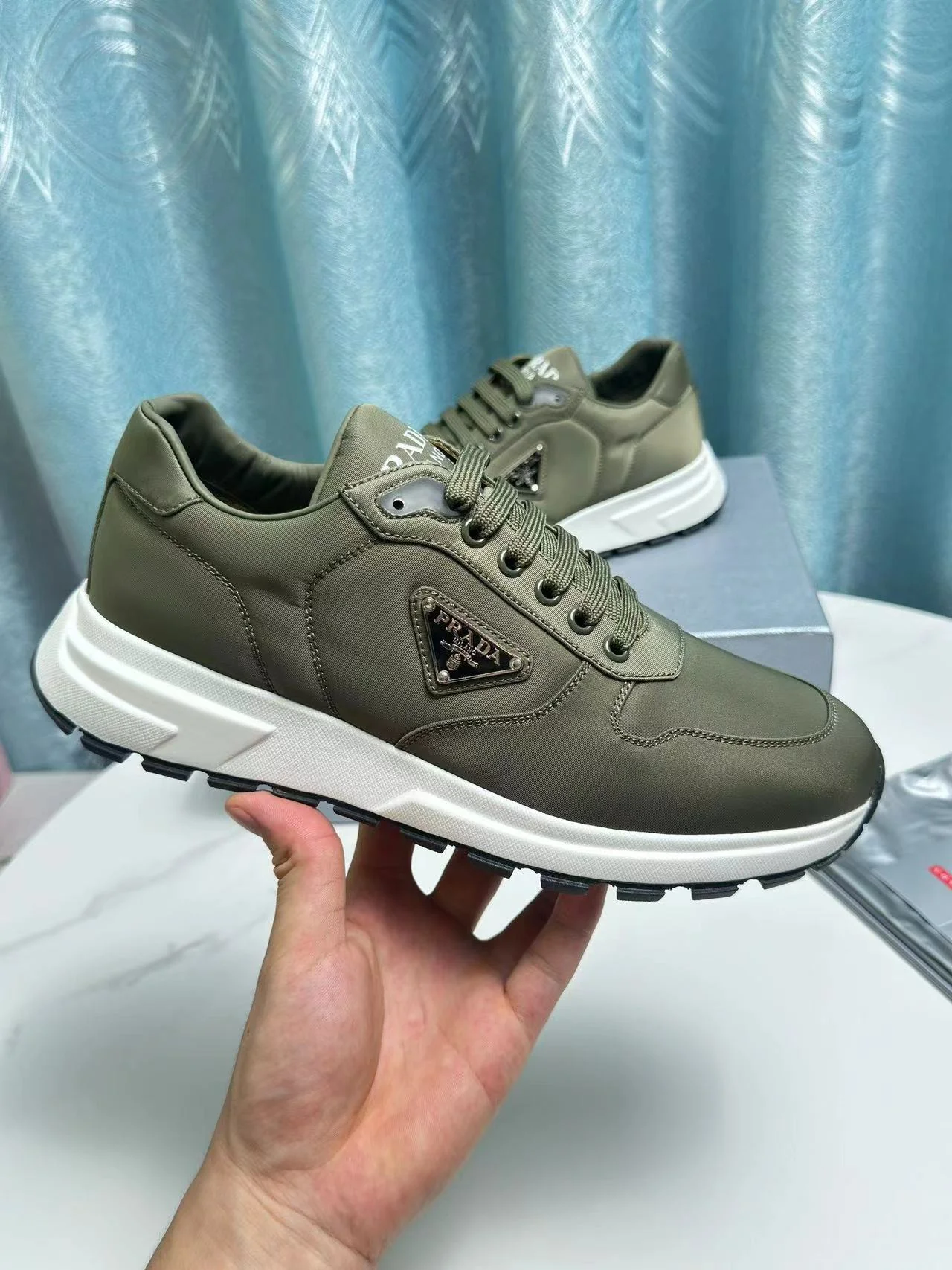 Prada Prax 01 Olive Green - Image 2