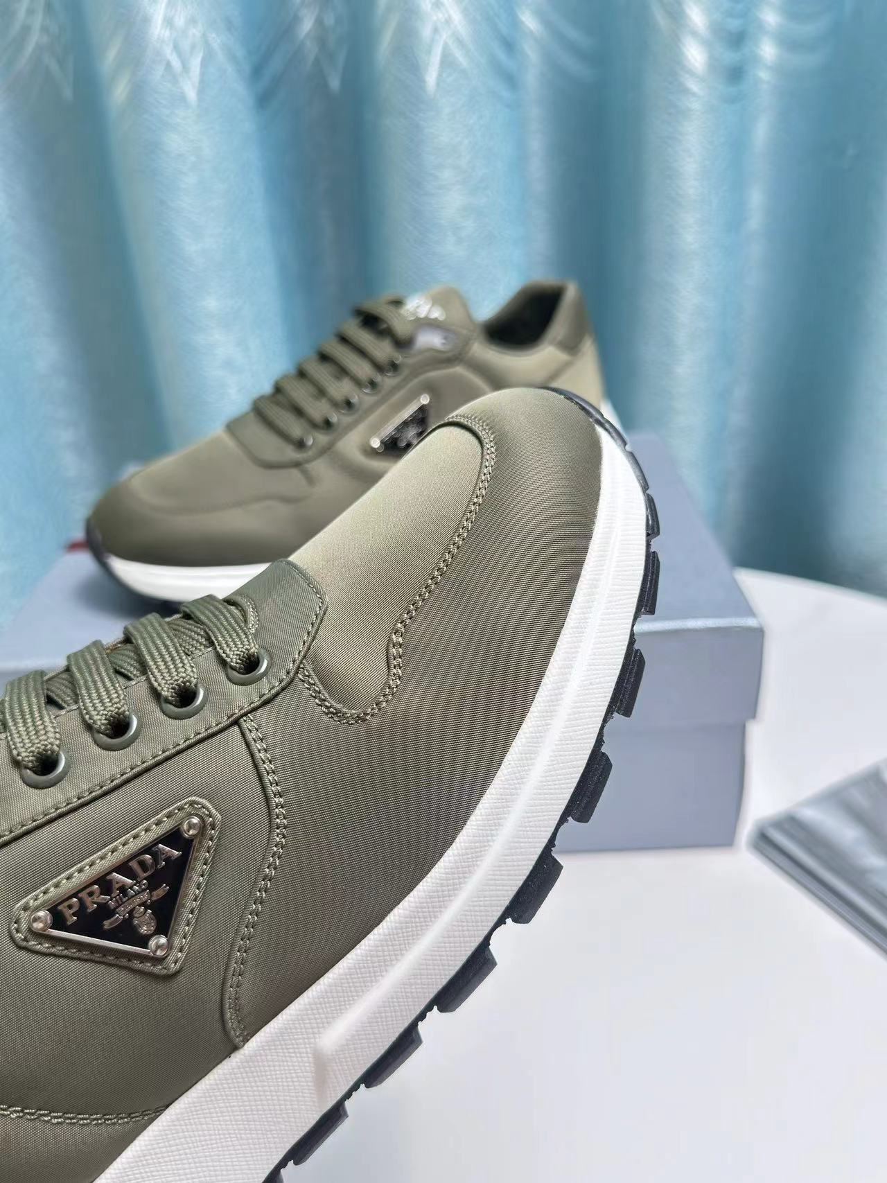 Prada Prax 01 Olive Green - Image 4