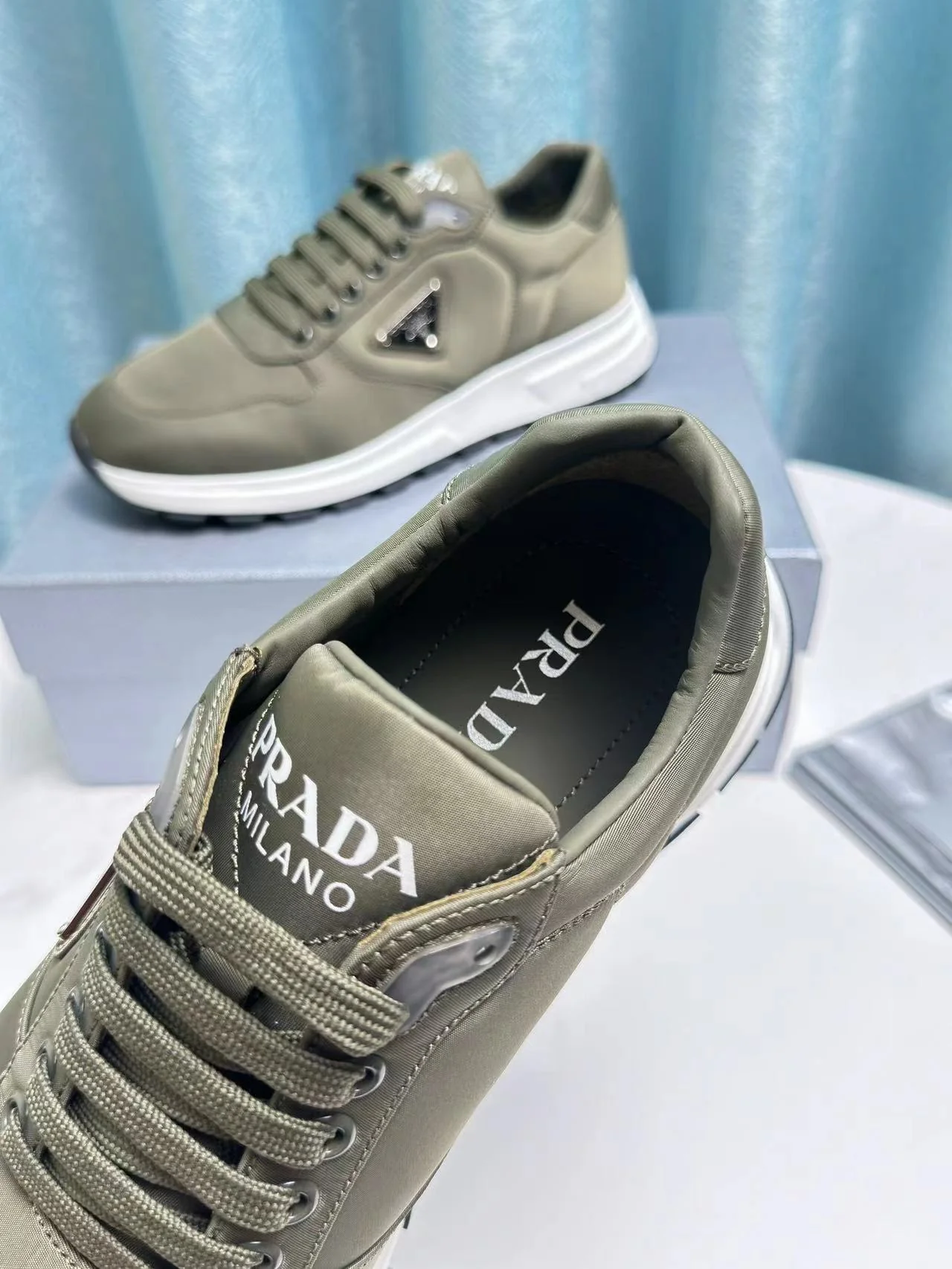 Prada Prax 01 Olive Green - Image 6