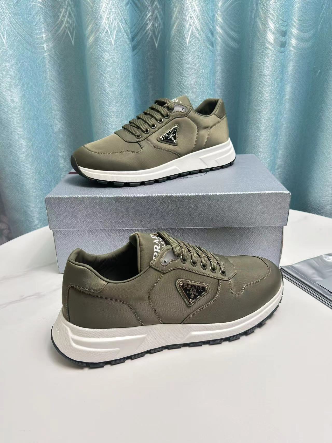 Prada Prax 01 Olive Green - Image 7