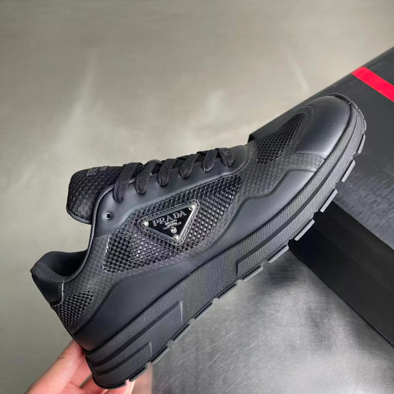 Prada Prax 2.0 Black Mesh - Image 5