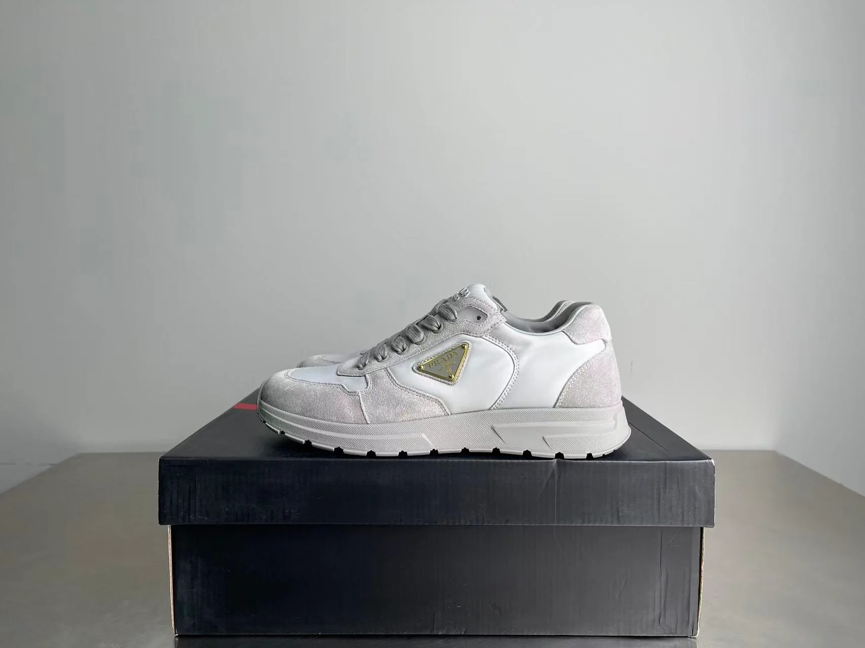 Prada Prax 2.0 Cloudy Grey Nylon - Image 10