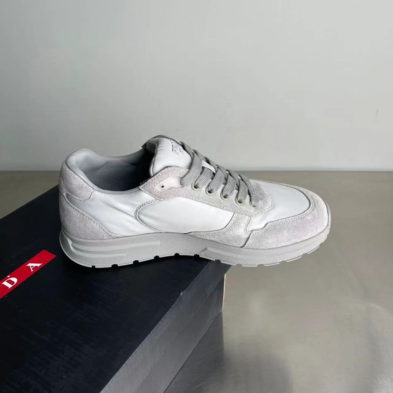 Prada Prax 2.0 Cloudy Grey Nylon - Image 9