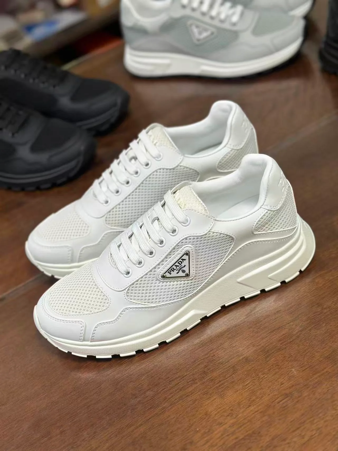 Prada Prax 2.0 White Mesh - Image 4