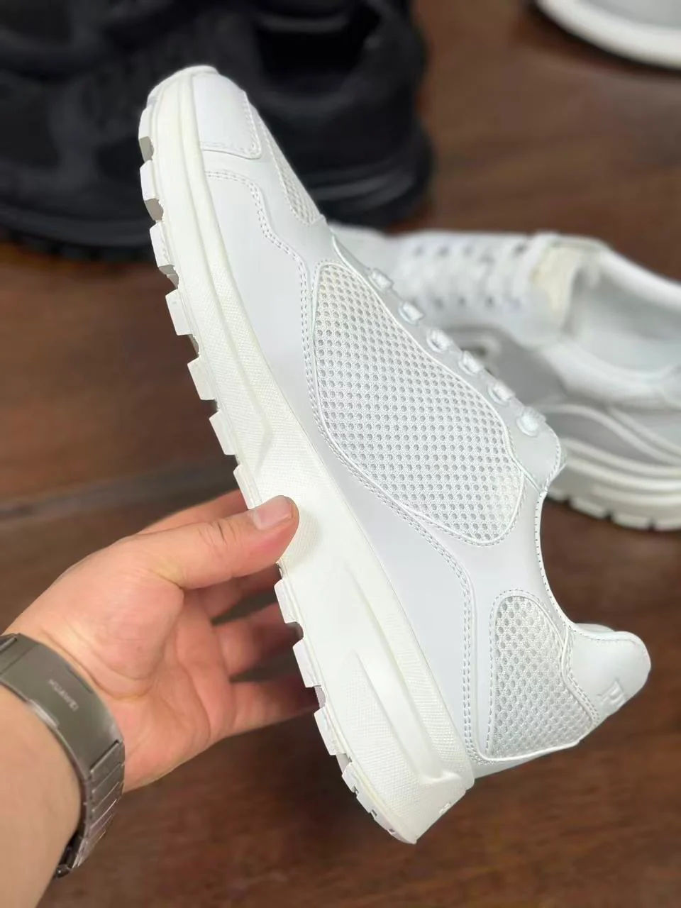 Prada Prax 2.0 White Mesh - Image 7