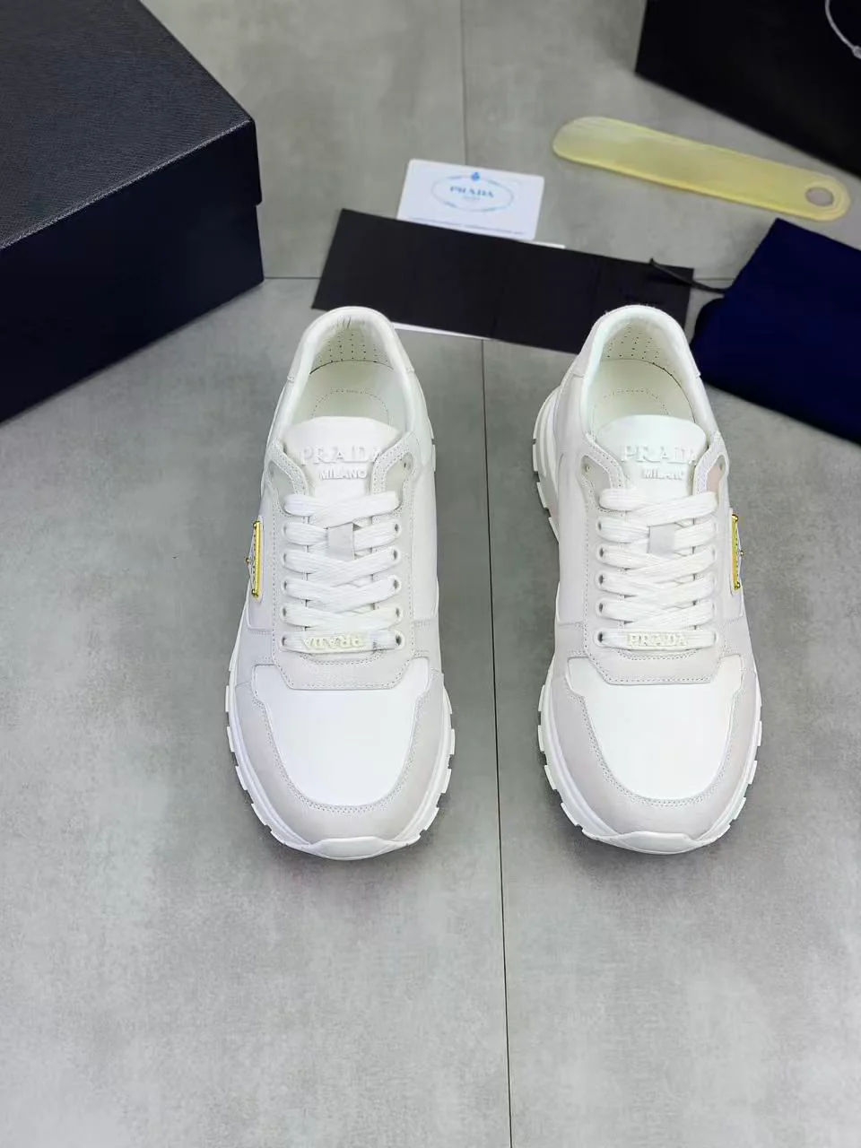 Prada Prax 2.0 White Nylon - Image 3