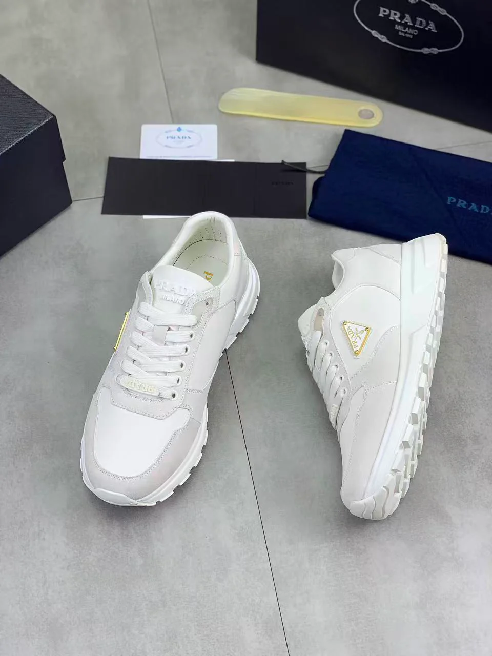 Prada Prax 2.0 White Nylon - Image 6