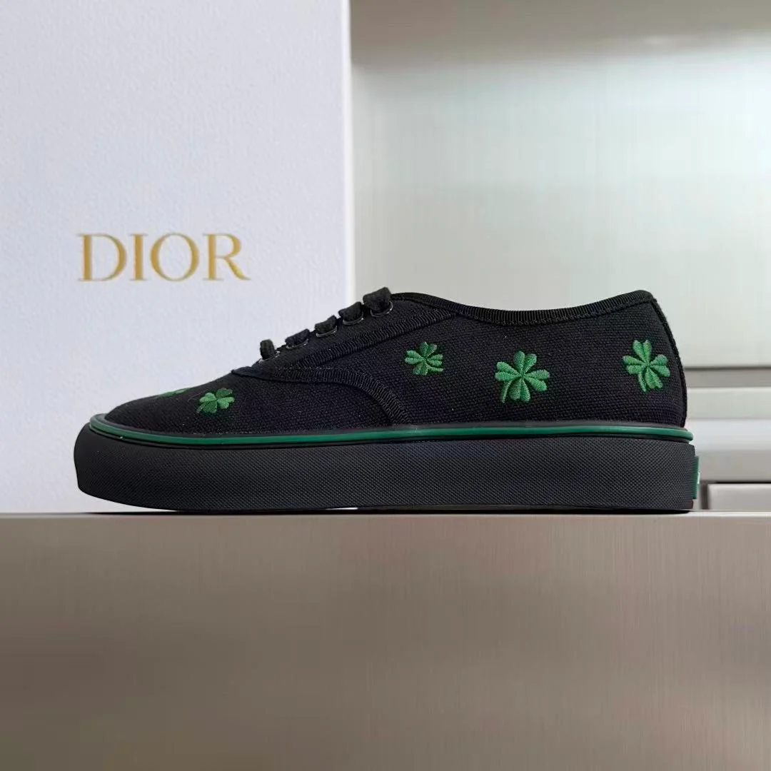 Saltwind Sneaker Clover on Black Cotton - Image 3