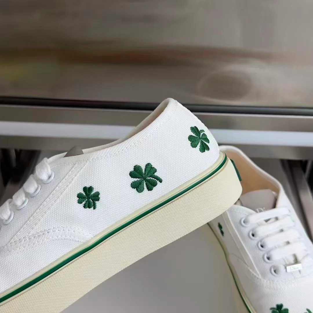 Saltwind Sneaker Clover on White Cotton - Image 10