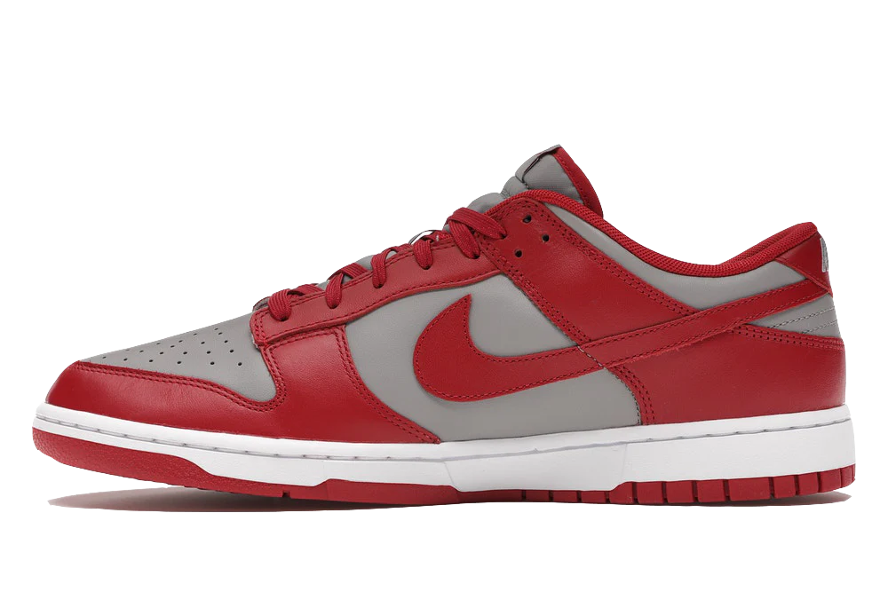 SB Dunk Low Retro Medium Grey Varsity Red UNLV (2021) - Image 4