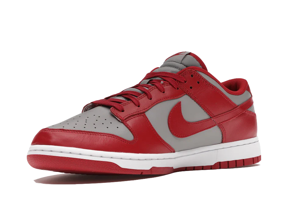 SB Dunk Low Retro Medium Grey Varsity Red UNLV (2021) - Image 5