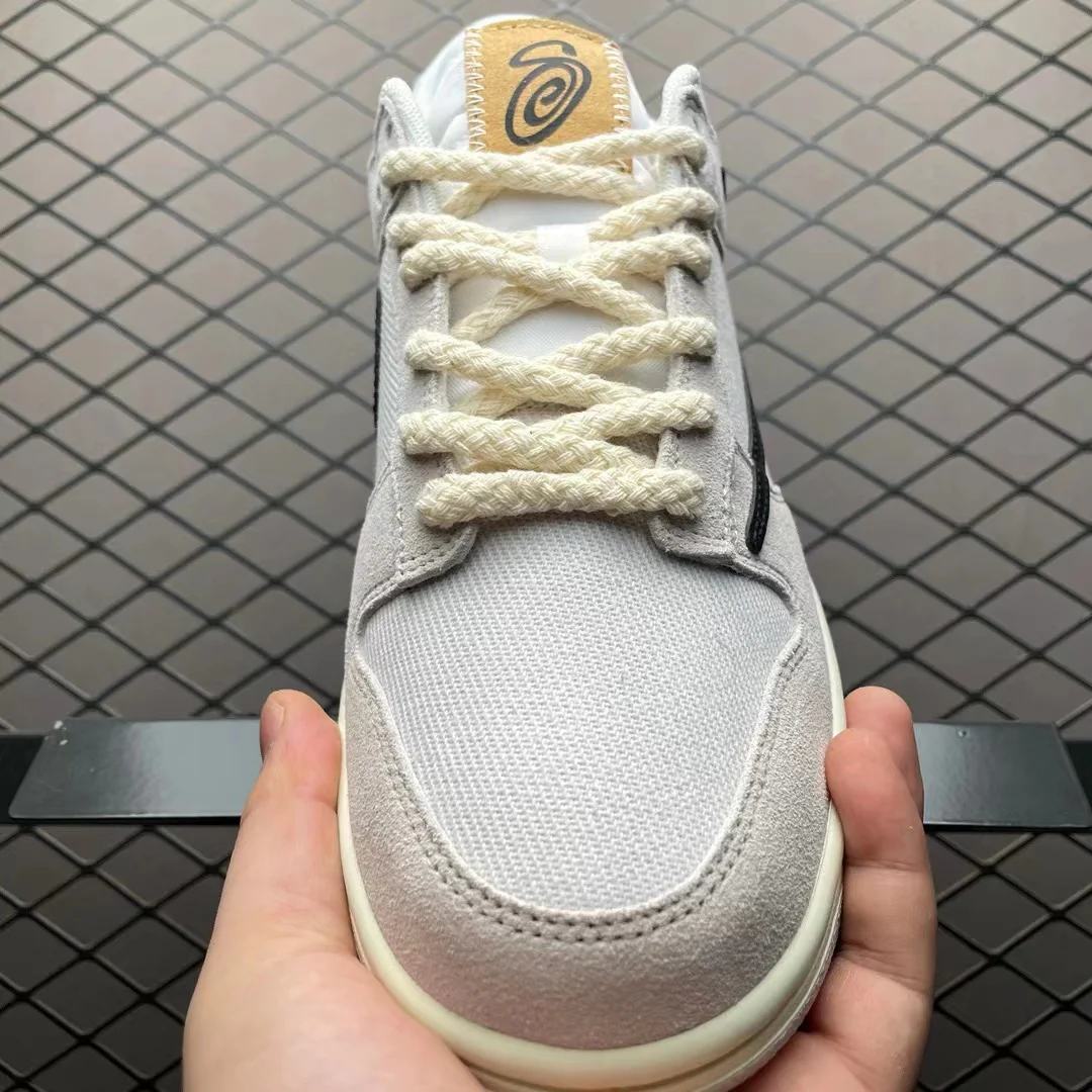 Stussy X Dunk SB Low Cream Black - Image 10